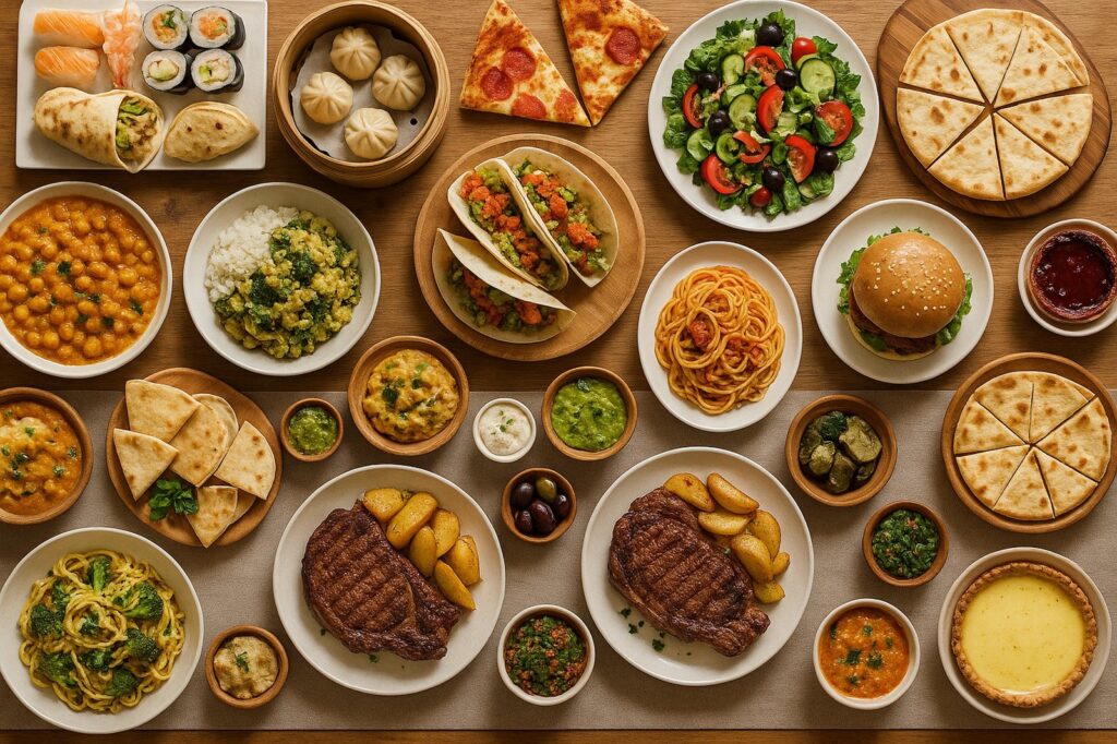 various food dishes directory | GPS: 49.172379, -122.483204