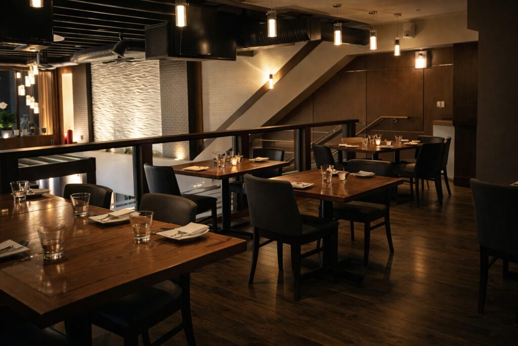 cozy restaurant interior in maple ridge modern design Maple Ridge: Neighbourhood Food Tour cozy restaurant interior in maple ridge modern design