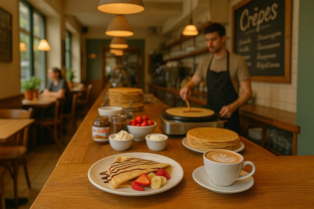 delicious crepes and coffee directory | GPS: 49.176944, -122.476233