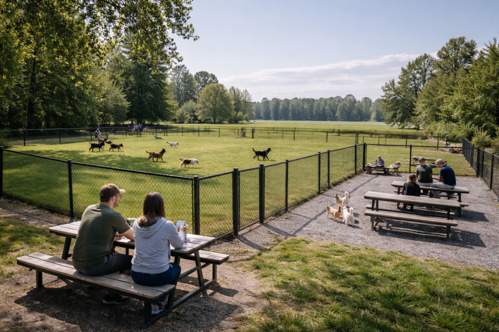 dogs-playing-in-fenced-area-with-people-directory