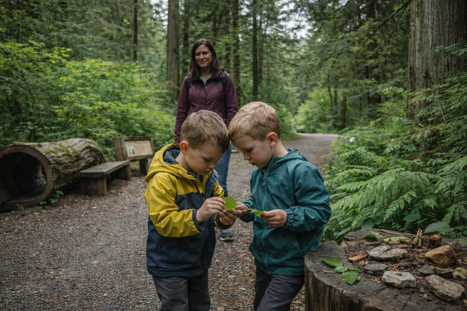 exploring-nature-with-children-at-maple-ridge-forest-trail