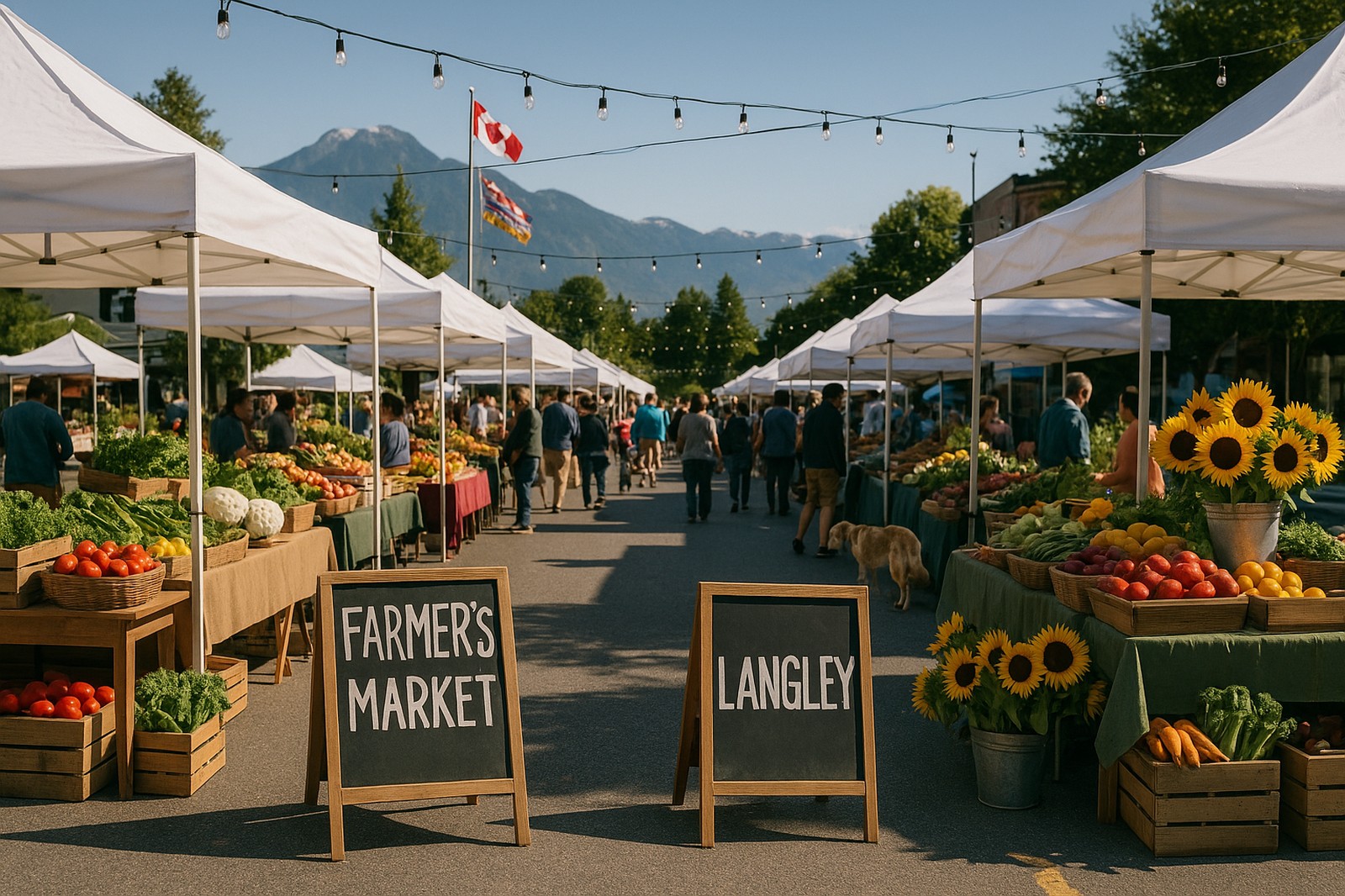 farmers market lanlgey directory | GPS: 49.200883, -122.439675