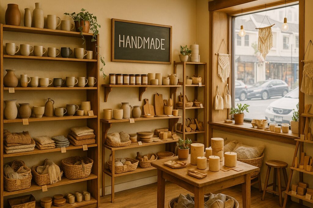 handmade pottery store interior lengley | GPS: 49.126409, -122.553404