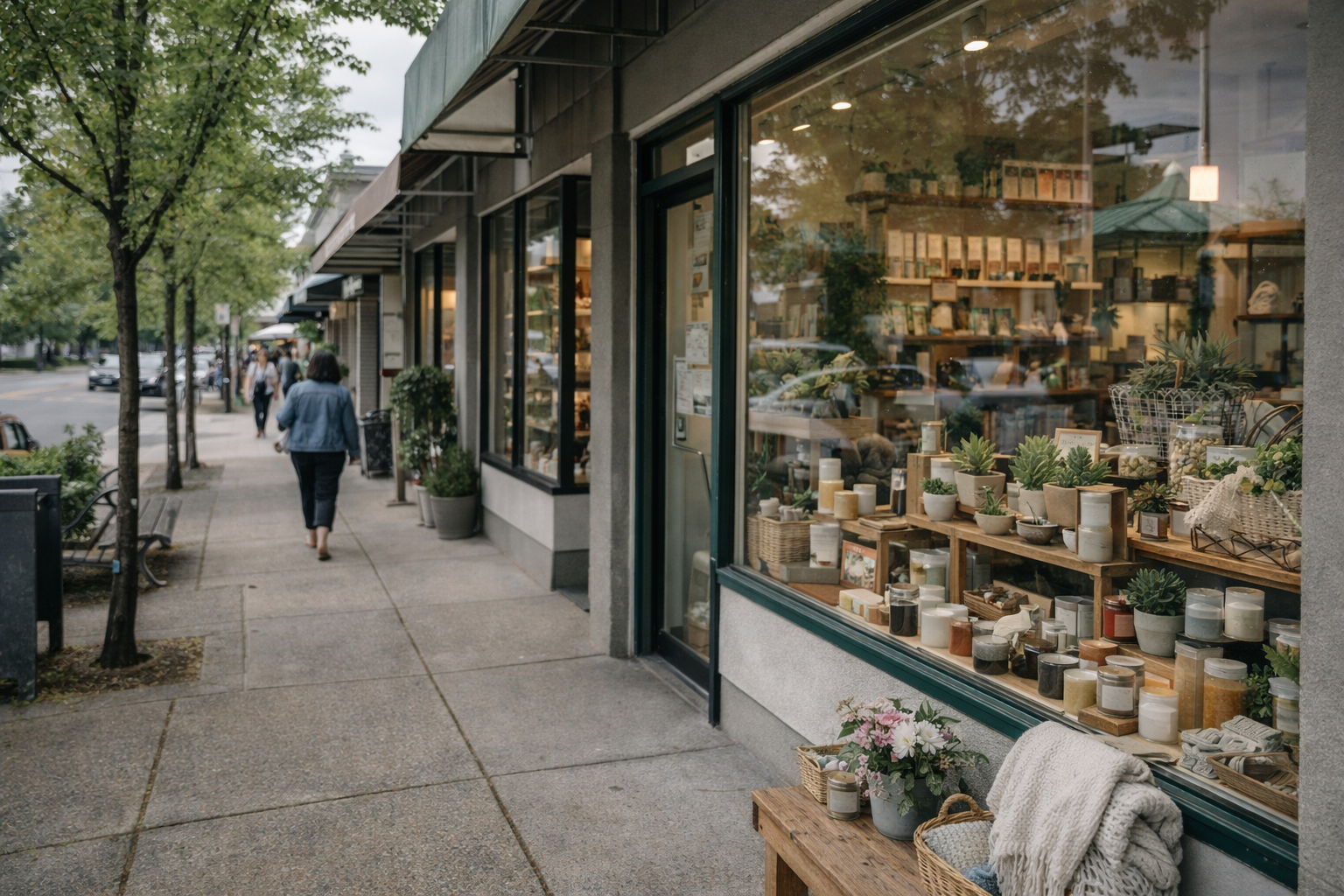local-directory-street-view-storefront-with-plants-and-candles