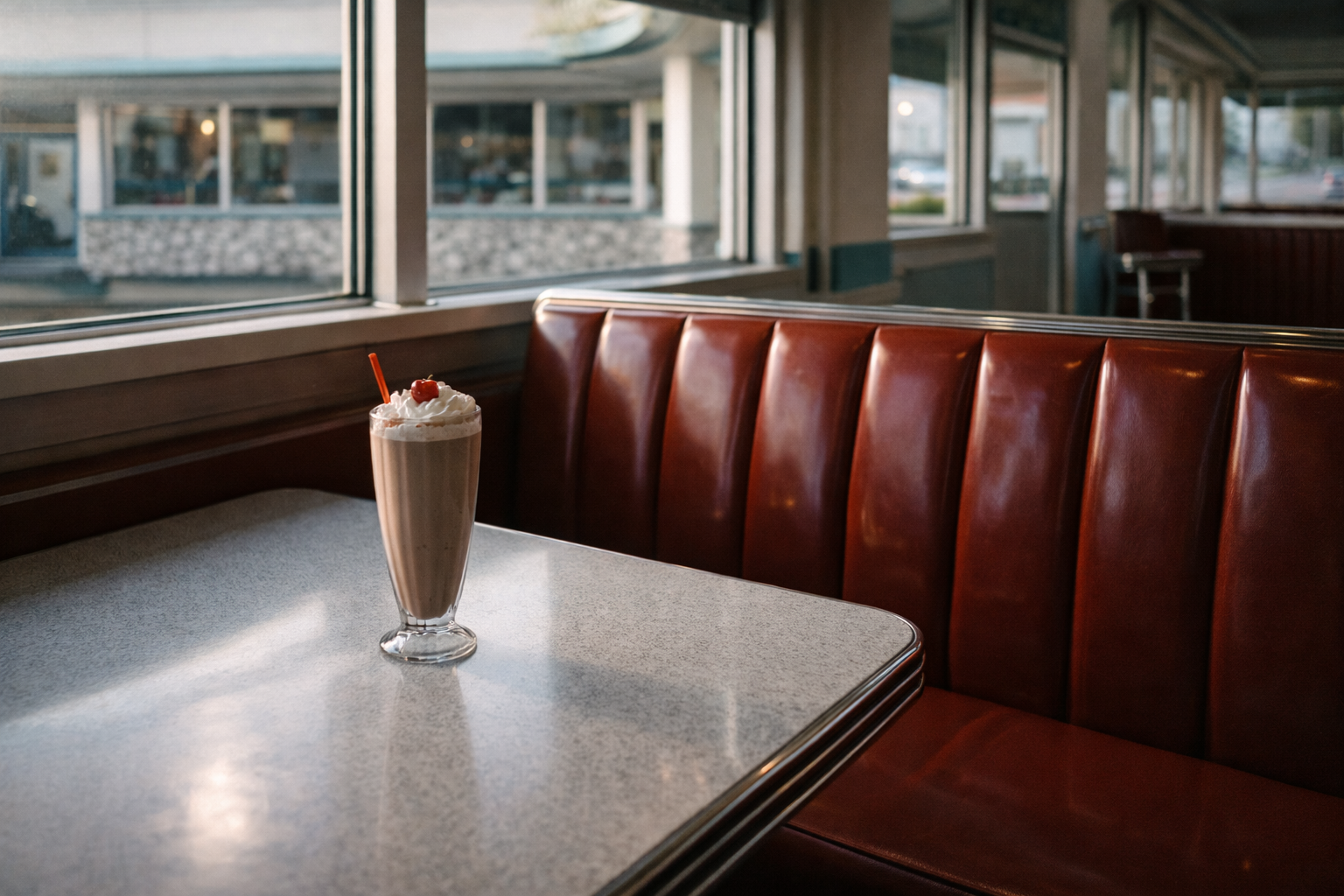 milkshake on table at diner in maple ridge urban scene Maple Ridge BC Family Restaurants Kids Love milkshake-on-table-at-diner-in-maple-ridge-urban-scene