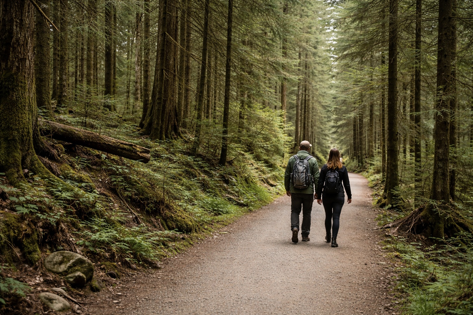 walking trail in the woods maple ridge nature hiking adventure Maple Ridge Date Night Ideas walking trail in the woods maple ridge nature hiking adventure