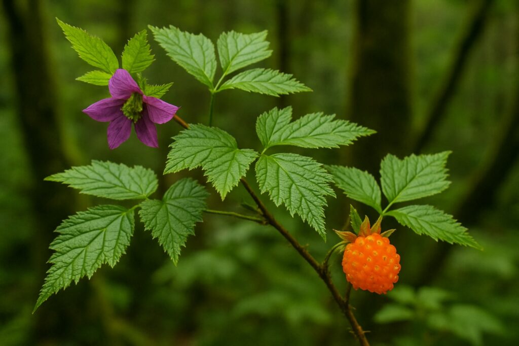 wildflower and berry plants langley nature scene | GPS: 49.103017, -122.589126