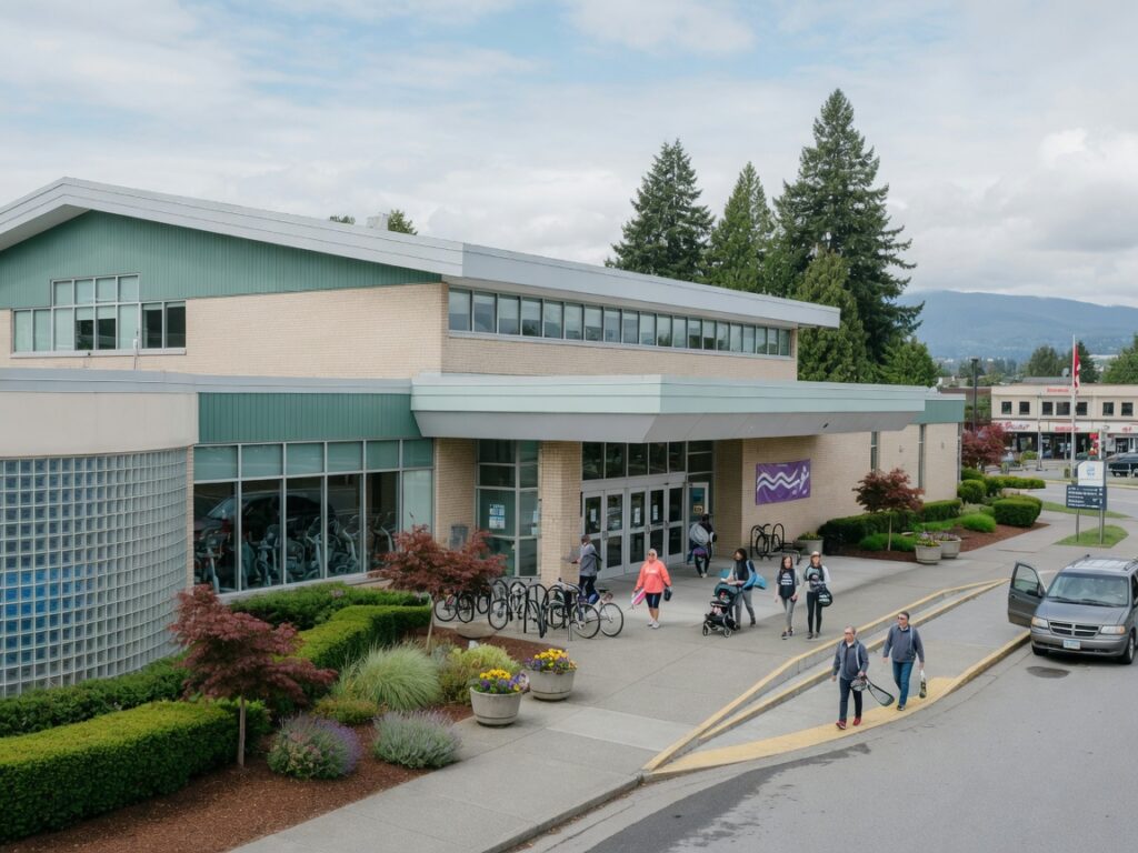 Maple Ridge Leisure Centre in Maple Ridge.
