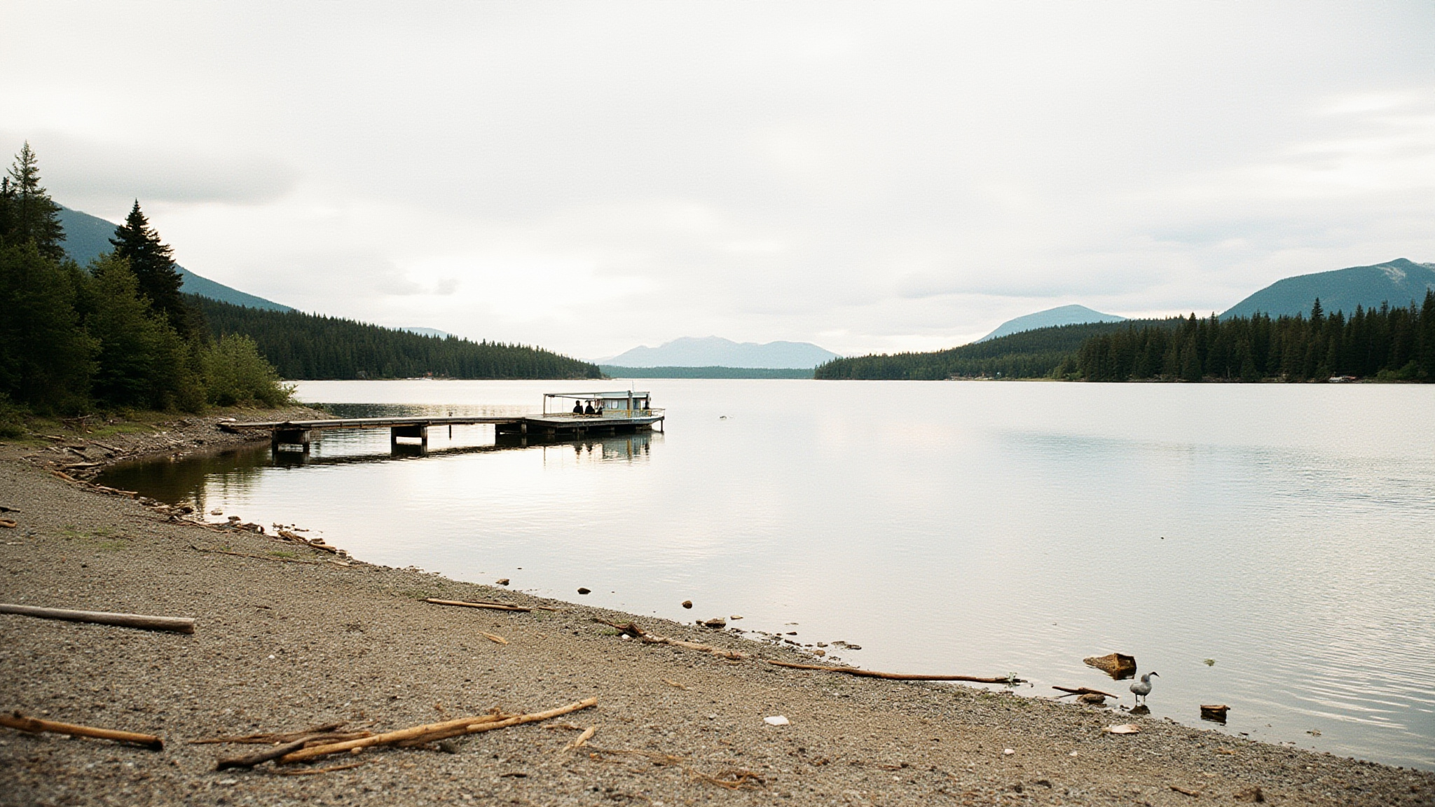 Paddling Routes on Pitt Lake