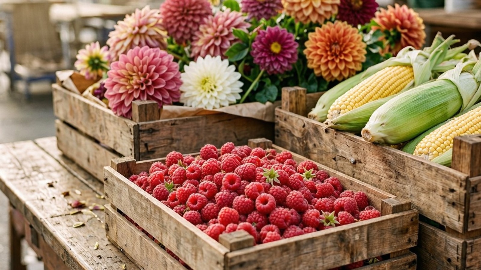 Saturday Morning at Haney Farmers Market